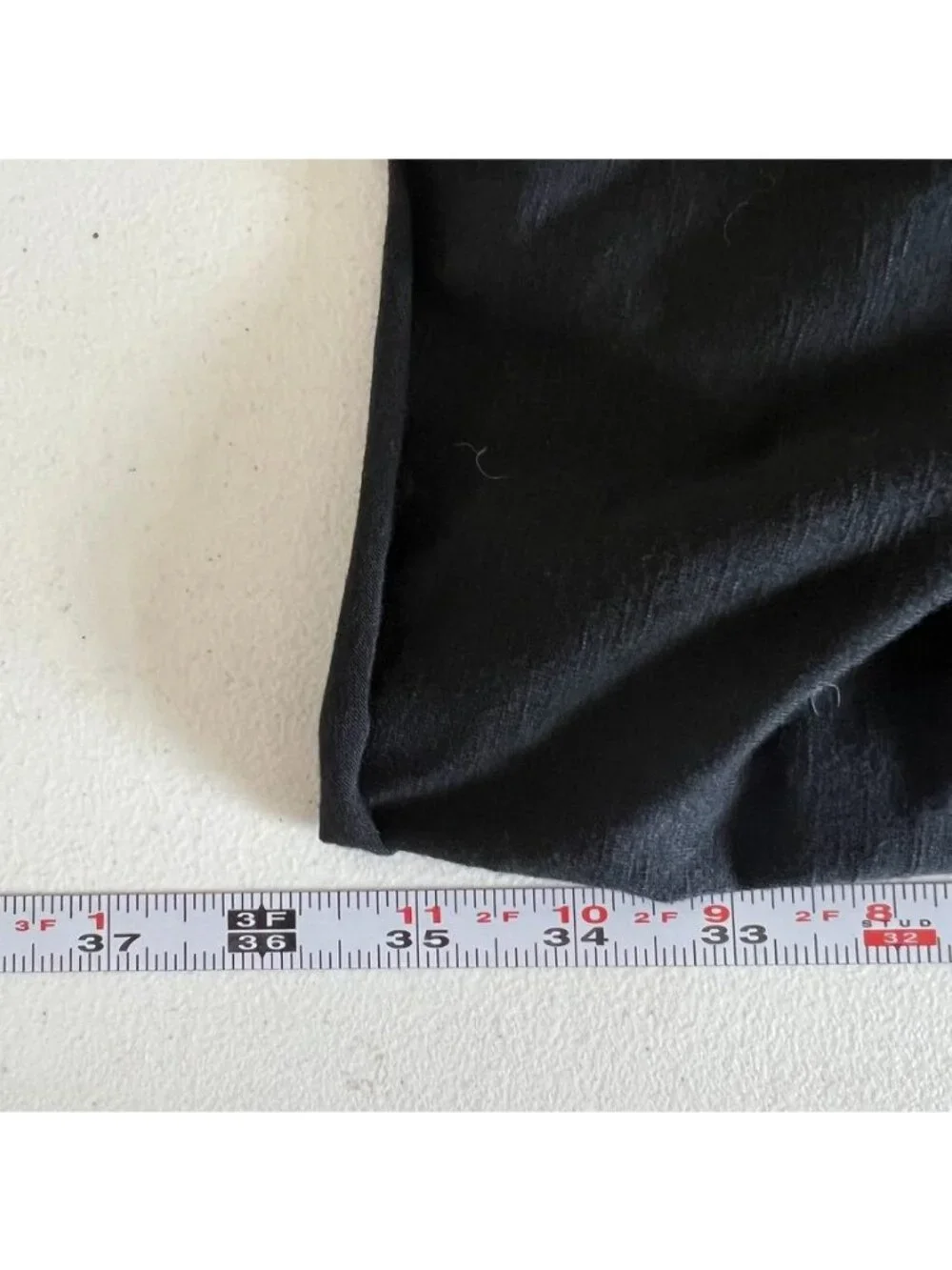 BTFBM Black Ruched Bodycon Jersey T-Shirt Midi Dress Asymmetrical Hem Sz Small - Picture 13 of 15